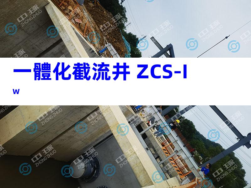 一體化截流井 ZCS-IW